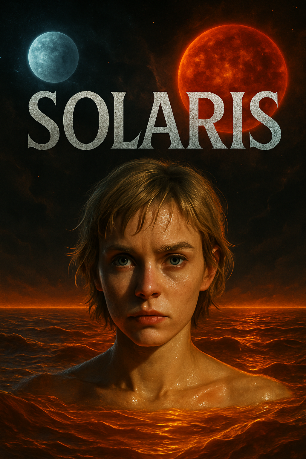 Постер спектакля "Солярис. Океан, который помнит" Онлайн Спектакль 